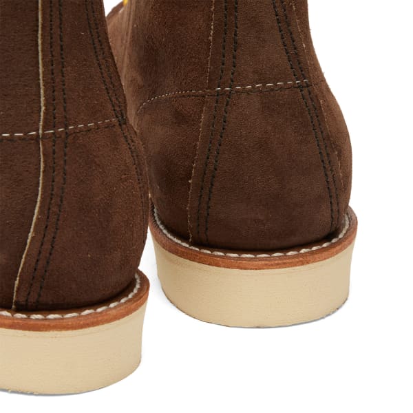 Классические ботинки с мокасиновым носком высотой 6 дюймов Red Wing, Chocolate Muleskinner — фото 3