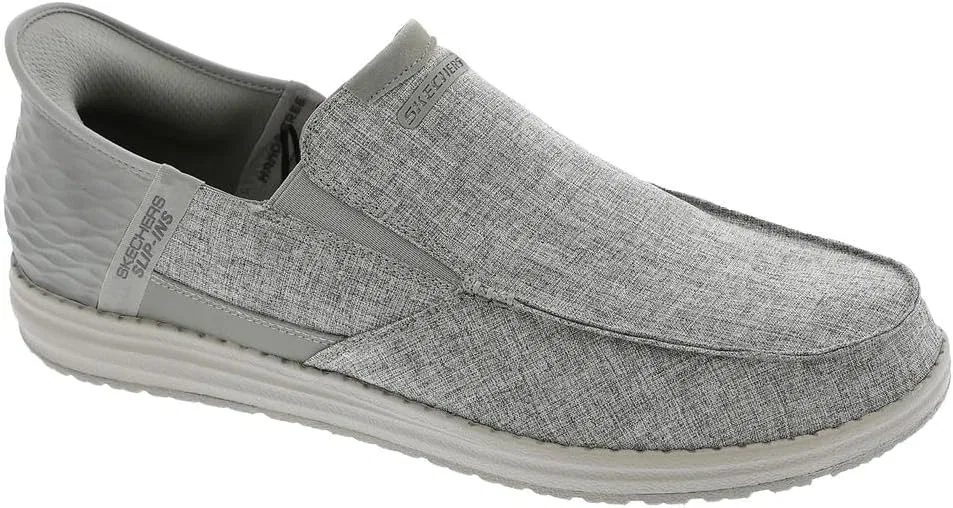 Мужские мокасины Skechers USA 210840, Gray — фото 2