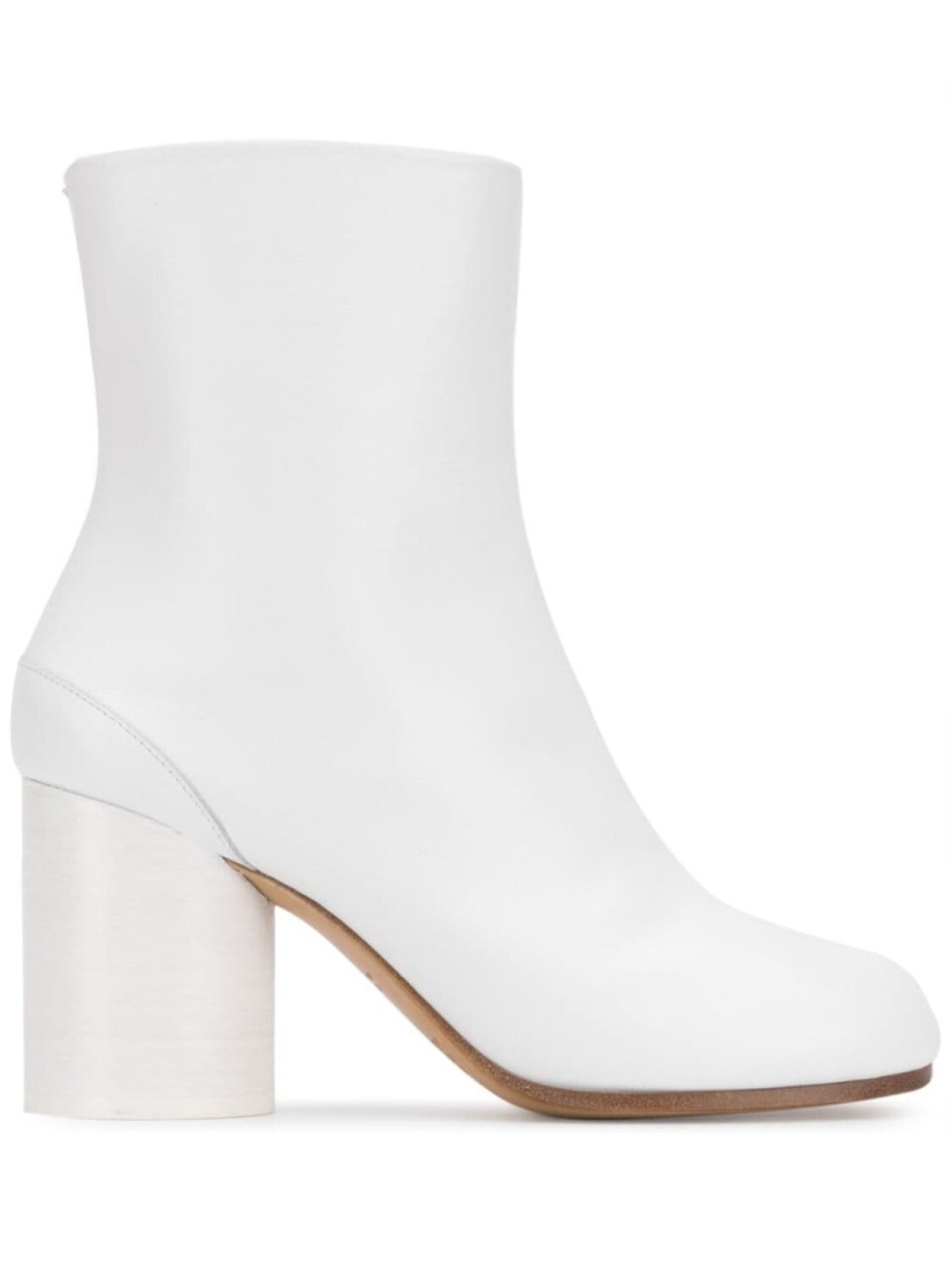 Maison Margiela ботильоны Tabi 80, белый