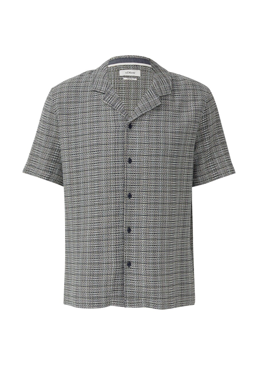 

Рубашка на пуговицах классического кроя s.Oliver, Navy/Light blue