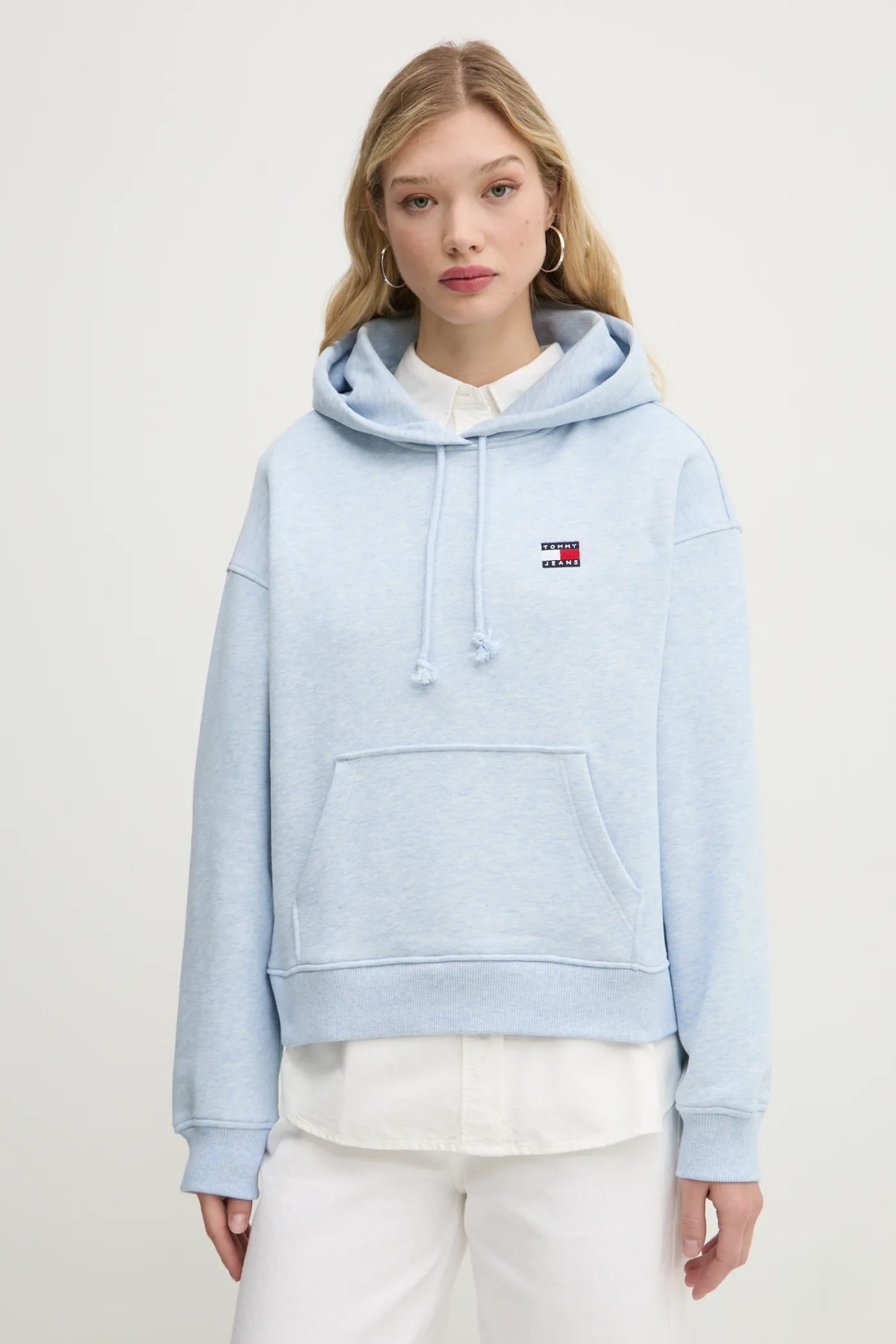 

Хлопковая толстовка Tommy Jeans, синий