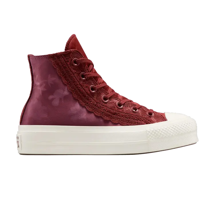 Кроссовки Converse Wmns Chuck Taylor All Star Lift Platform High, Floral Satin