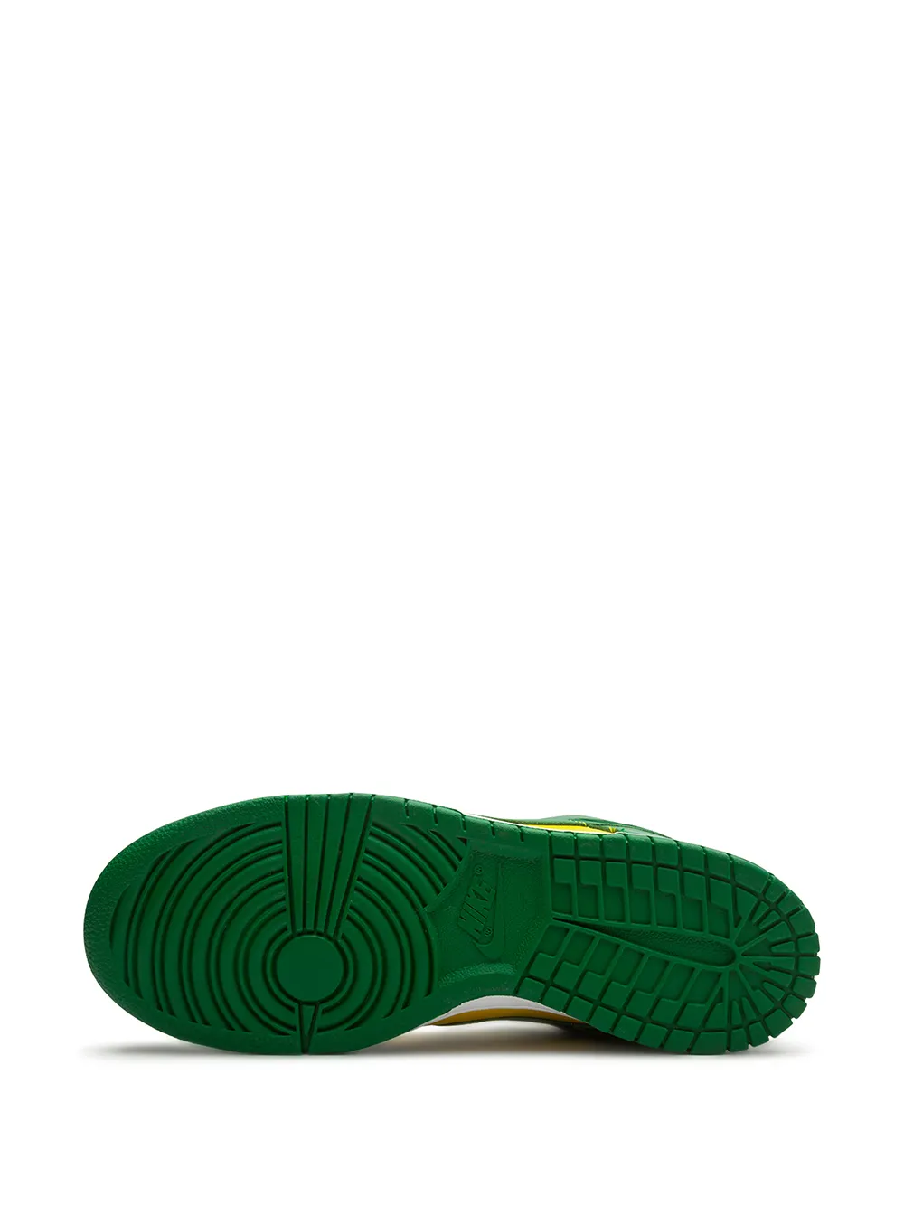 Кроссовки Dunk Low Brazil Nike, зеленый — фото 4