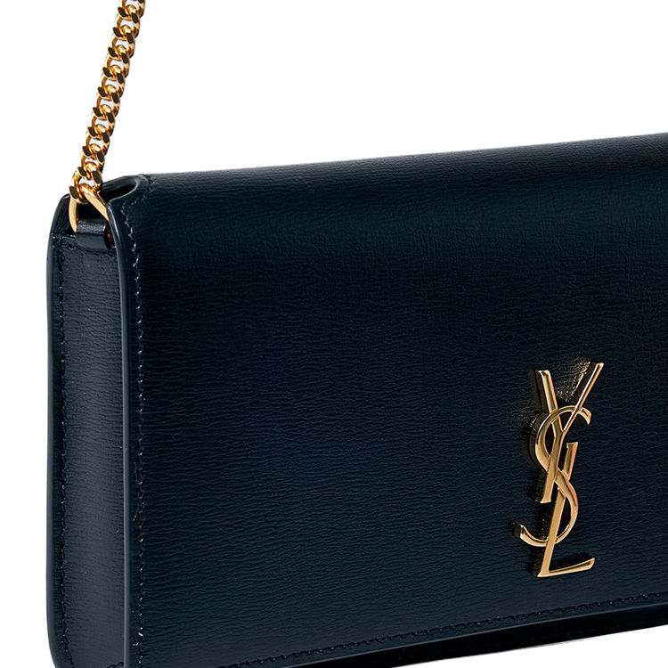 CASSANDRE Кожаная сумка кросс-боди, женская наплечная сумка черная SAINT LAURENT, Box(Set+Box) — фото 3