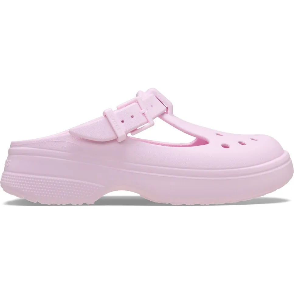 Женские сабо Classic Mary Jane Crocs, светло-розовый
