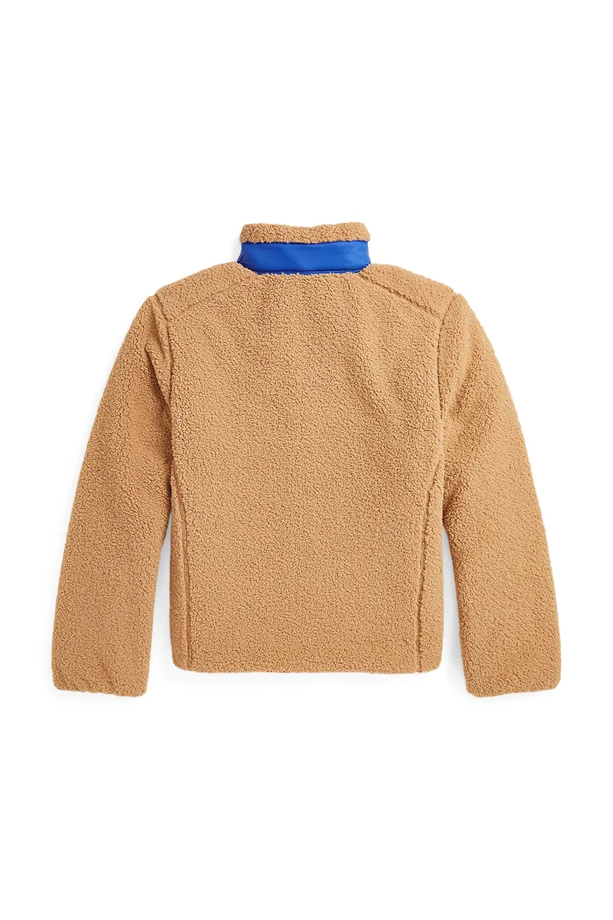 

Двусторонняя куртка для детей Polo Ralph Lauren, коричневый