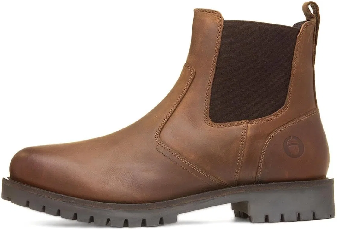 Мужские кожаные ботинки без шнурков Cotswold Bodicote Chelsea, Brown