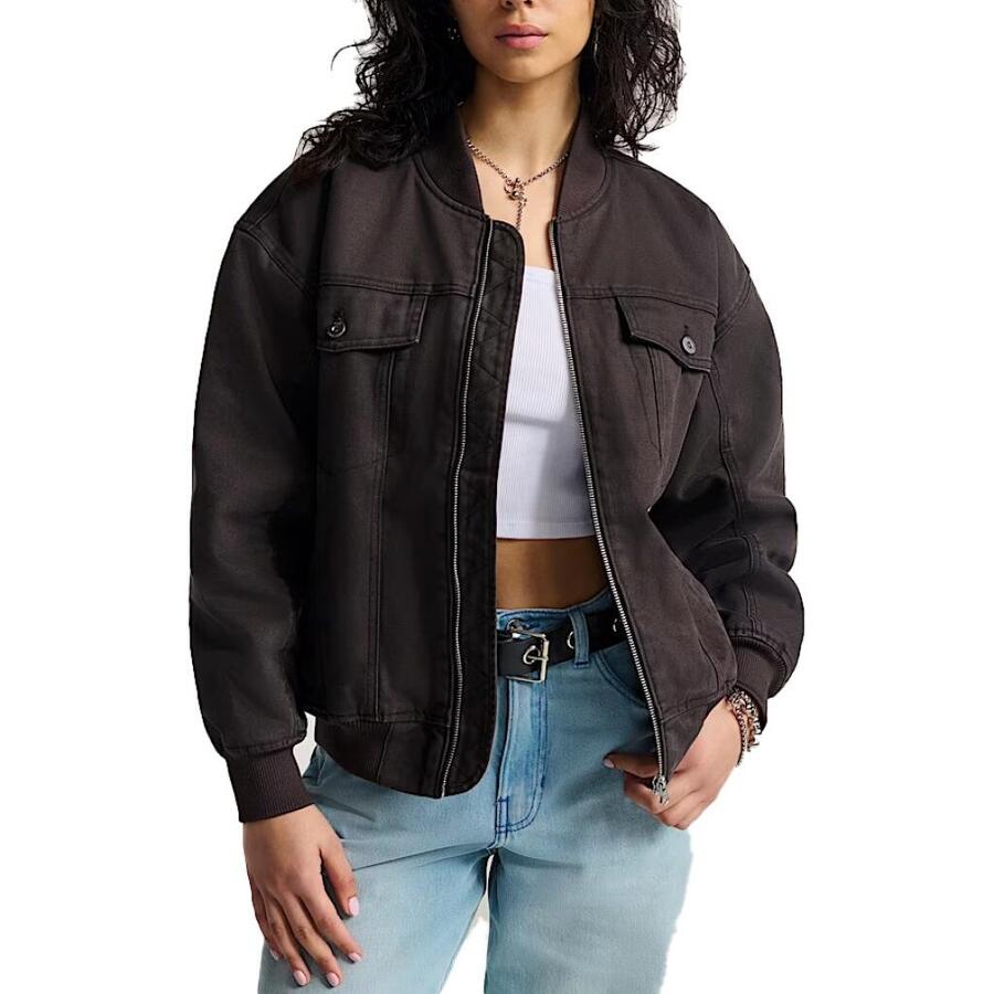 

Куртка Vans модель Truckstop Bomber Jacket цвет коричневый