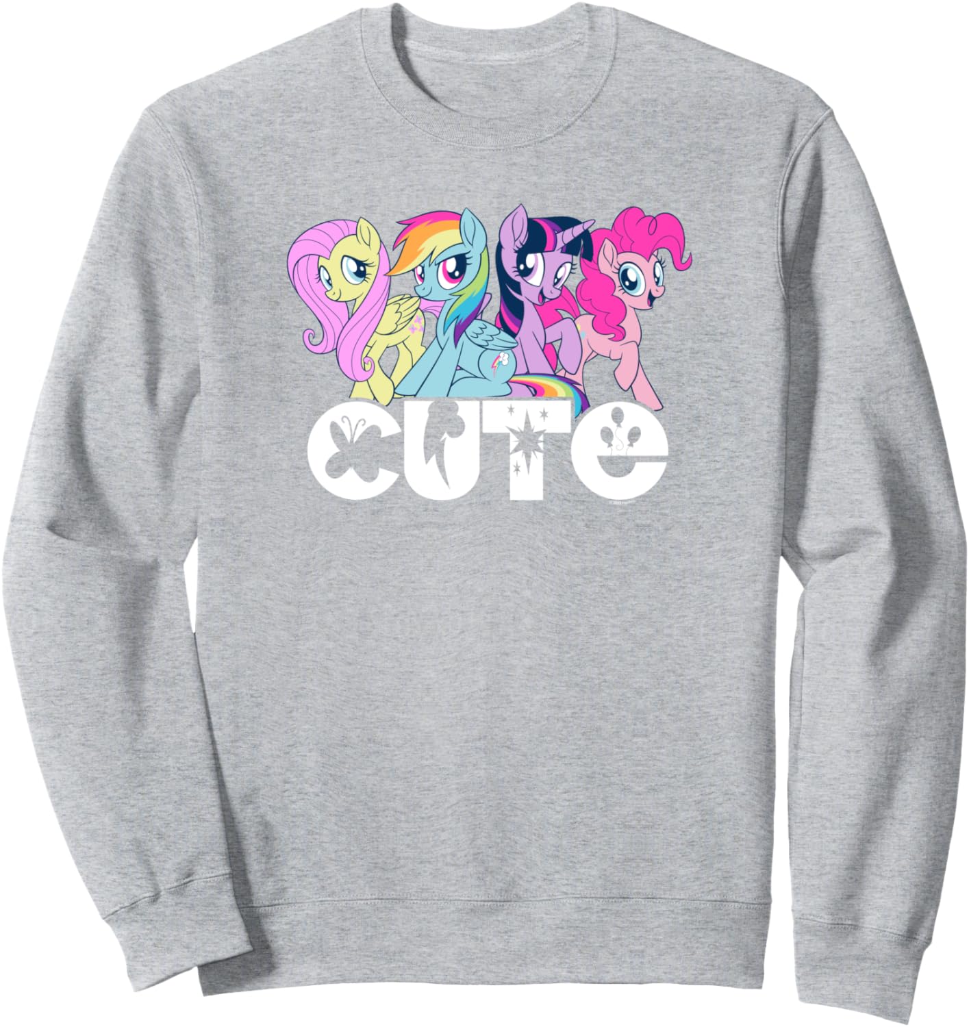 

Толстовка с изображением милых пони из мультфильма «Мой маленький пони: Дружба - это волшебство», серая My Little Pony, Серый, Толстовка с изображением милых пони из мультфильма «Мой маленький пони: Дружба - это волшебство», серая My Little Pony