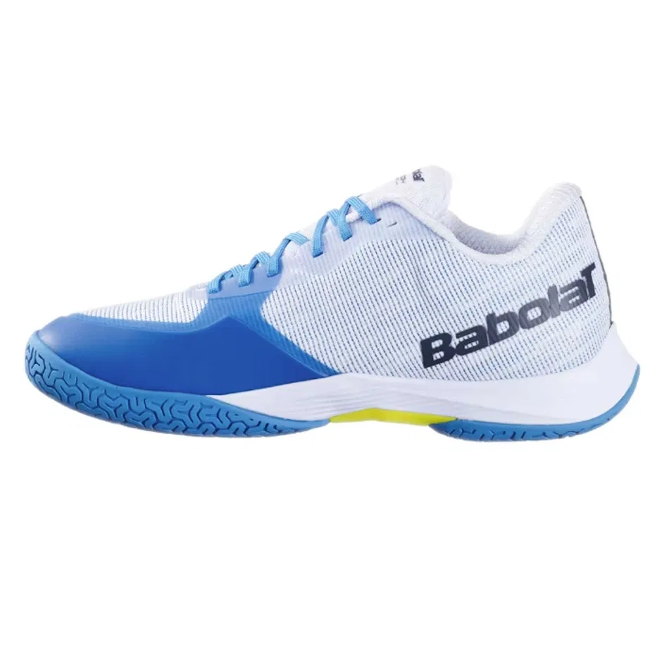 Мужские кроссовки для бадминтона «Shadow Spirit 2» от Babolat, White X Algiers Blue — фото 3