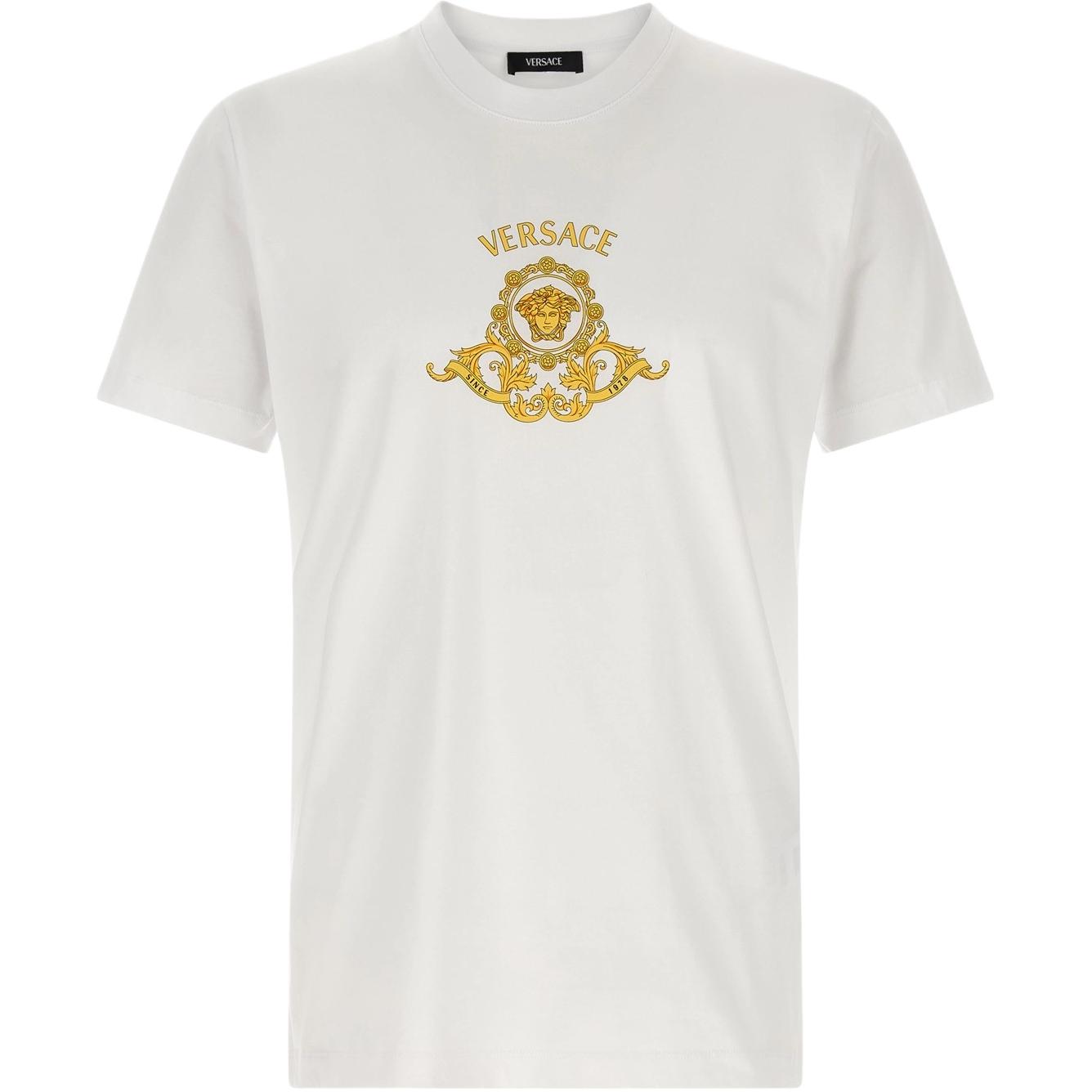 

Футболка с принтом Medusa Head VERSACE, белый