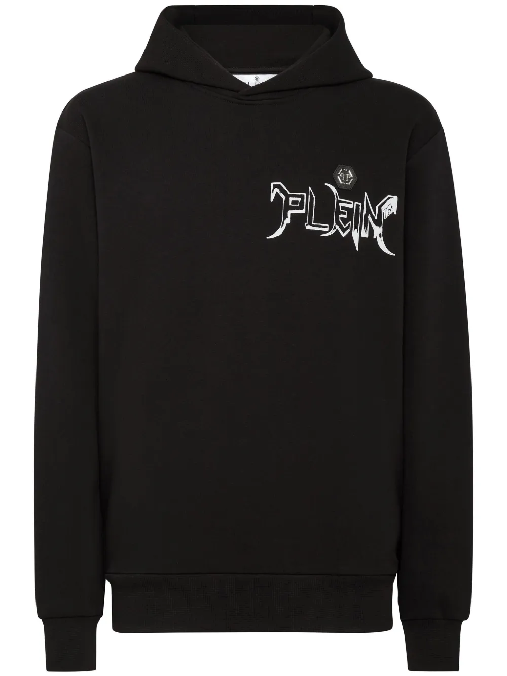 

Худи с логотипом Philipp Plein, черный