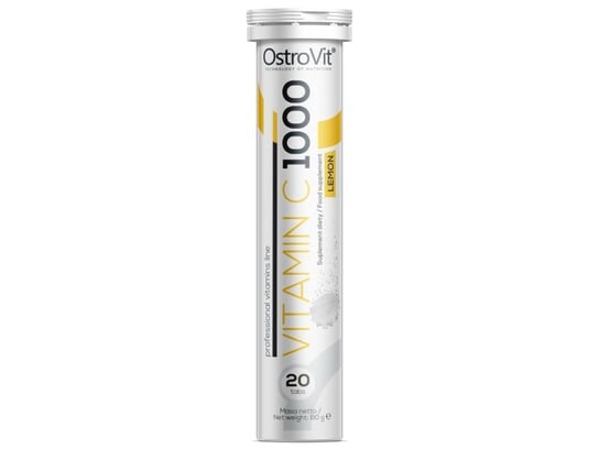 

OstroVit, Витамин С 1000, лимон, 20 таблеток