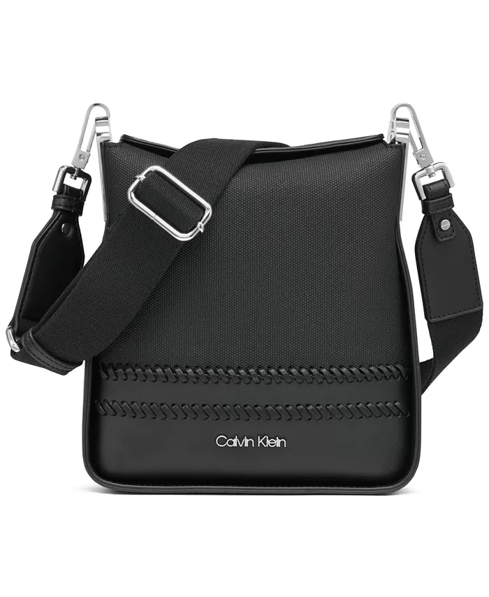 

Фей Канвас Кроссбоди Calvin Klein, черный