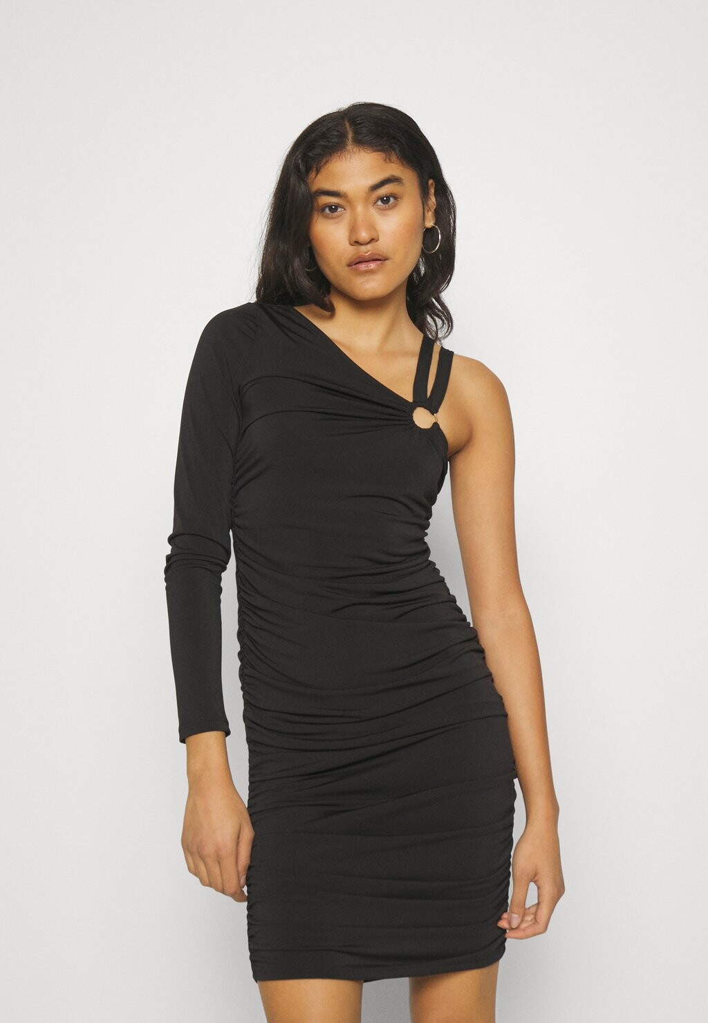 

Платье из джерси VMKIARA ONE SHOULDER SHORT DRESS Vero Moda, черный