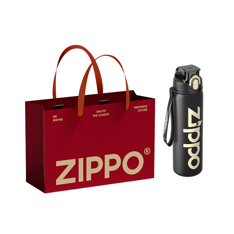 

ZIPPO Пластиковые стаканы для воды tritan black gold 800ml