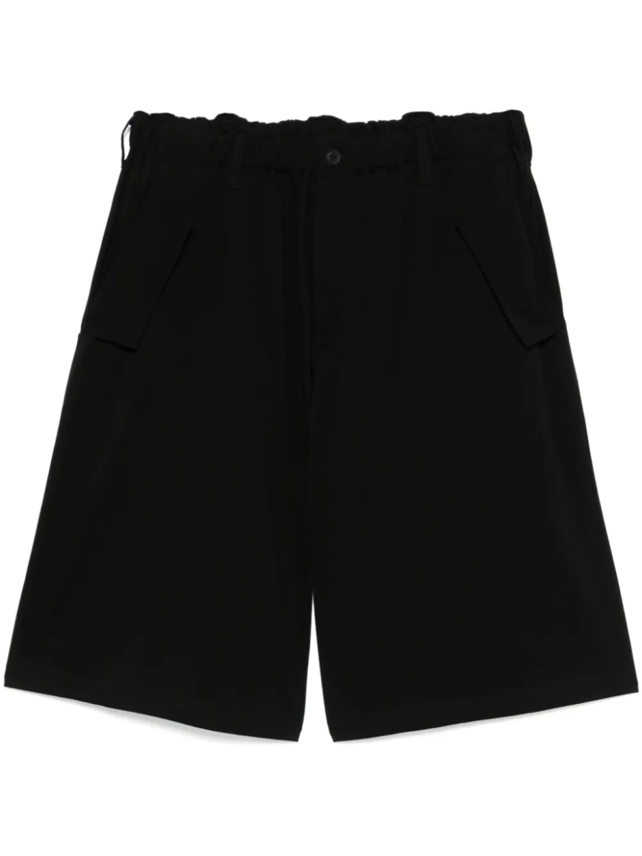 

Yohji Yamamoto шорты с кулиской, черный
