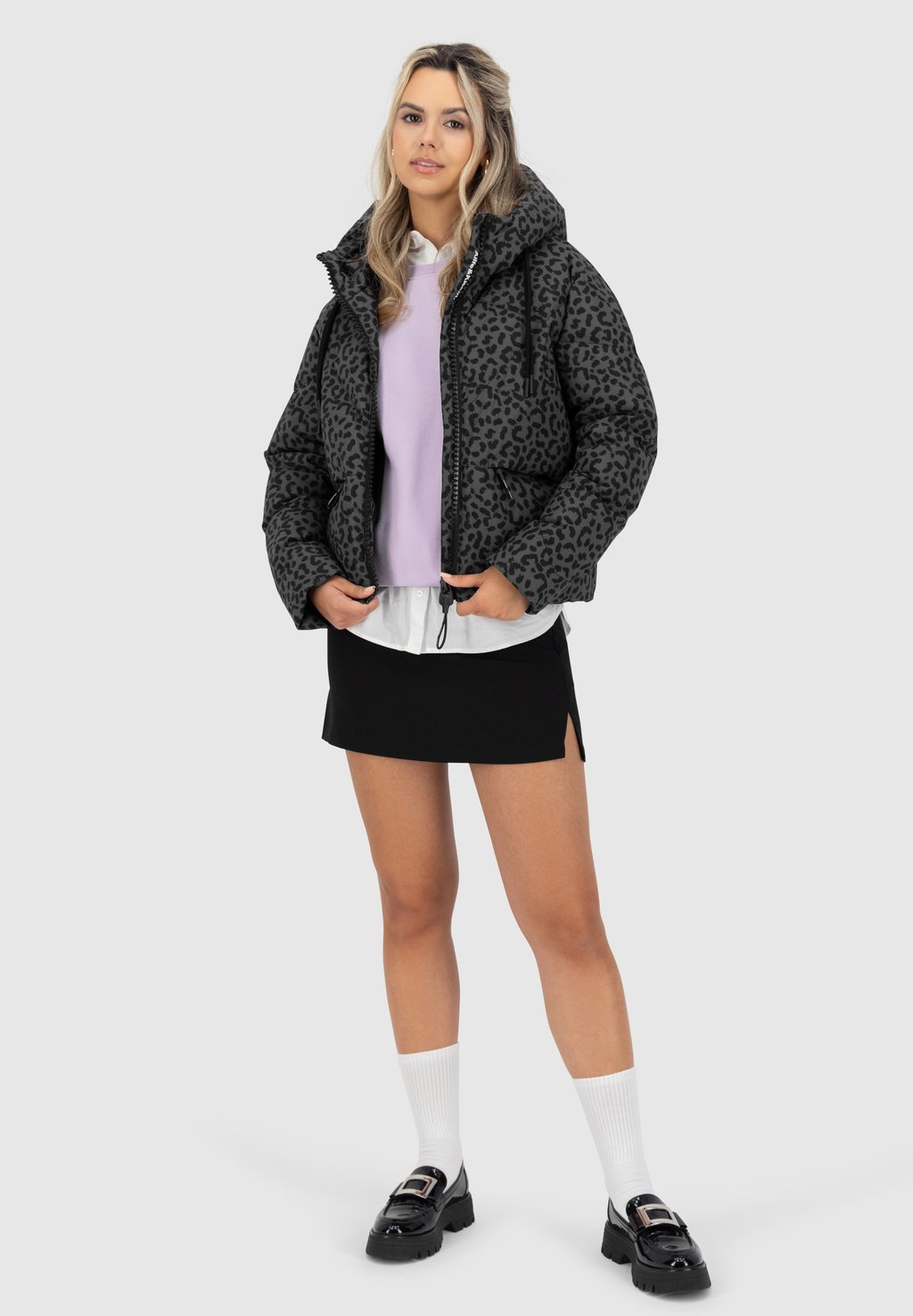 

Зимняя куртка MURIELAK B PUFFER alife & kickin, черный