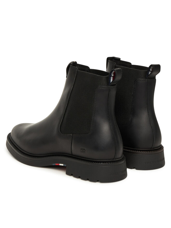Классические ботильоны Comfort Lwt FM0FM05591 Tommy Hilfiger, черный — фото 3