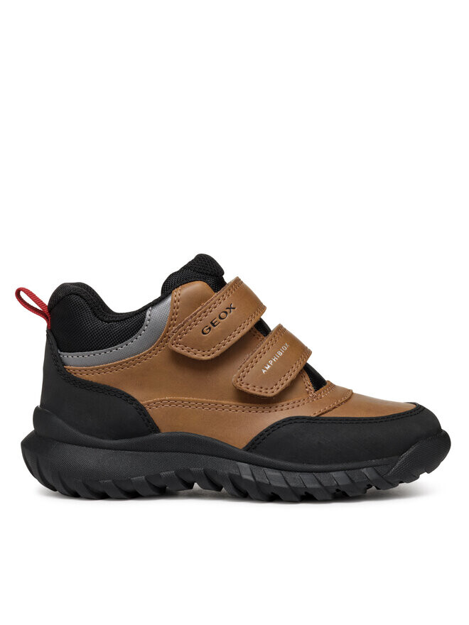 

Кроссовки Schnürschuhe J Simbyos Boy B Abx J46L0B 0MEMS C0034 Geox, коричневый