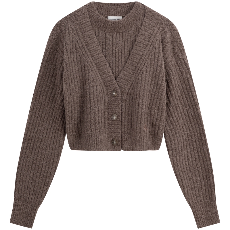 Топ Women's Dark Taupe Calvin Klein, Dark Taupe Pbx — фото 3