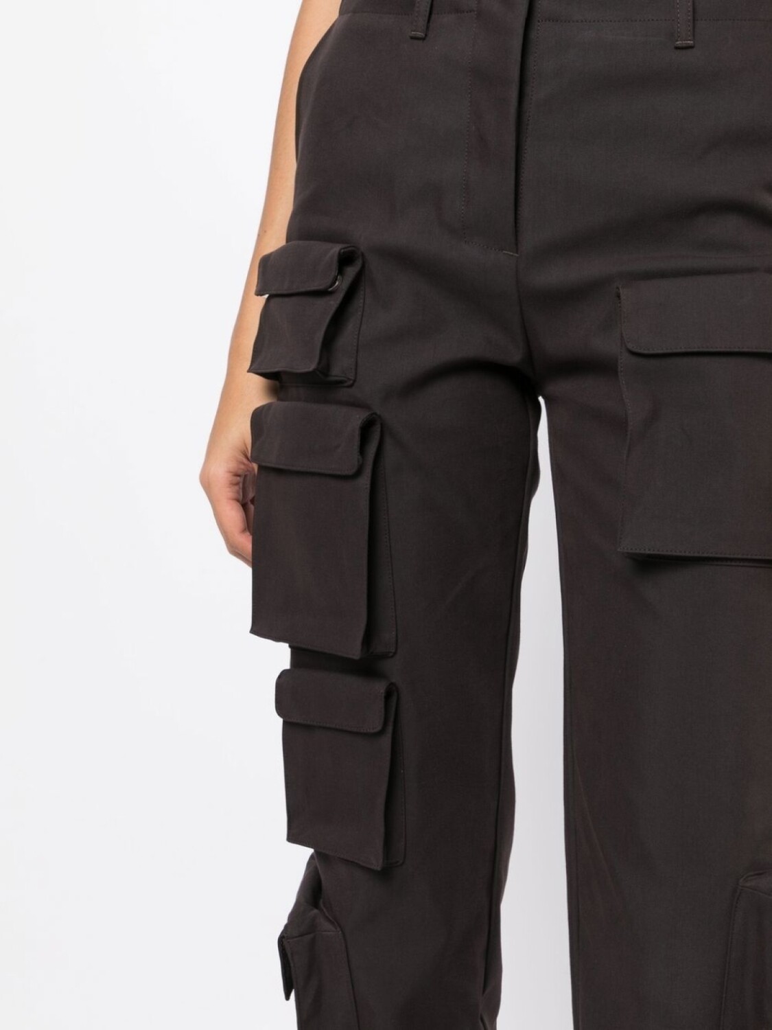 Off-White брюки карго Co Multipocket, серый — фото 4