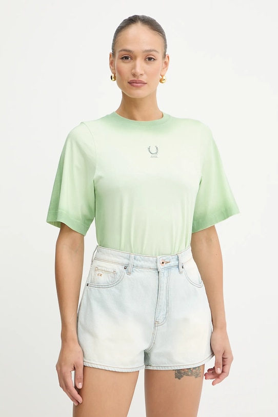 

Футболка хлопковая REIMAGINE by Patrick Mcdowell Pinko, зеленый