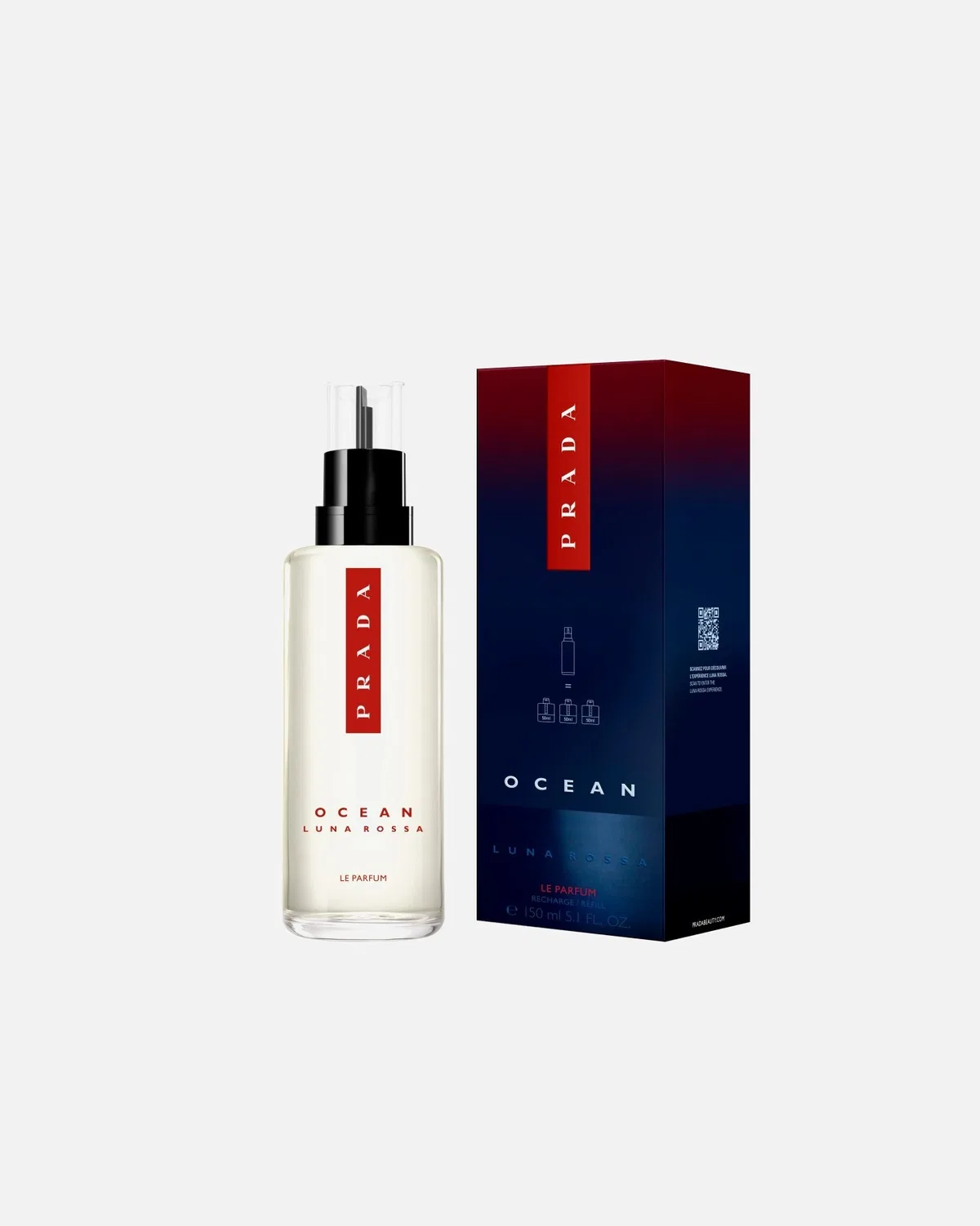 Духи Luna Rossa Ocean Le Parfum Prada, 150 Ml - Refill — фото 2