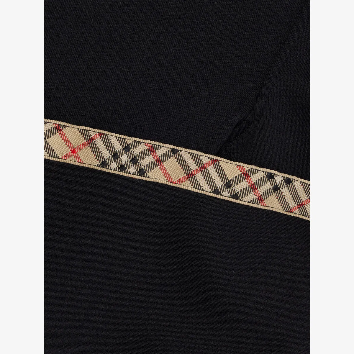 Леггинсы Devan с клетчатым рисунком, размер 4-14 лет Burberry, черный — фото 2