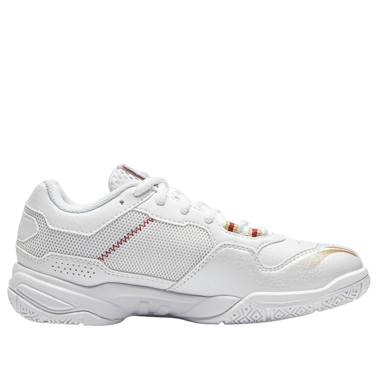 Детские кроссовки с сетчатым верхом Saga III Jr 'White' Li-Ning, белый — фото 2