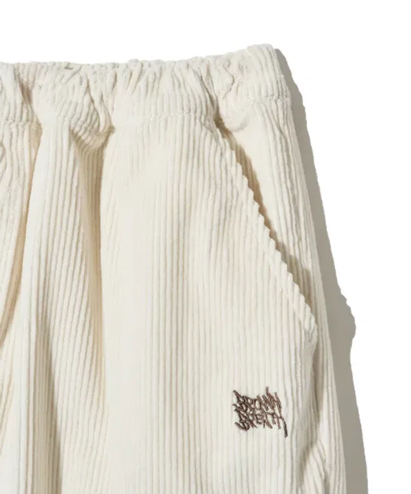 Штаны вельветовые детские, Kids corduroy pants Brownbreath Kids, кремовый — фото 4