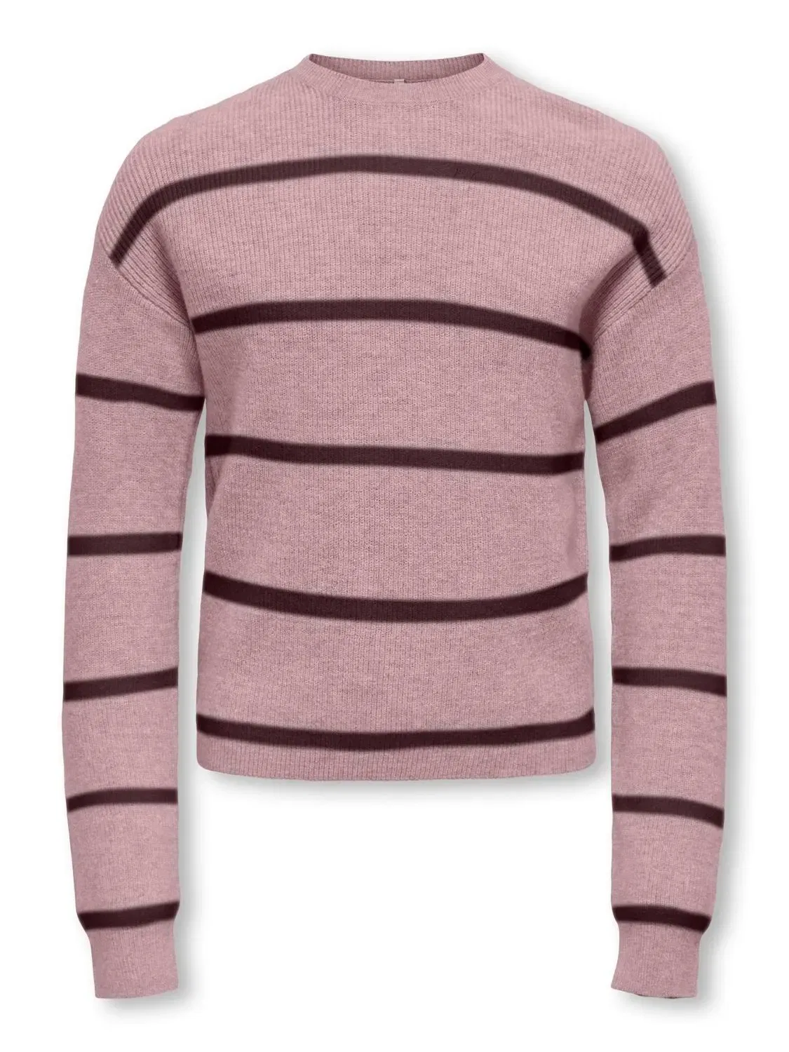 Пуловер с длинным рукавом в полоску KOGFRANCA SHORT L/S STRIPE KNT Kids Only, сиреневый