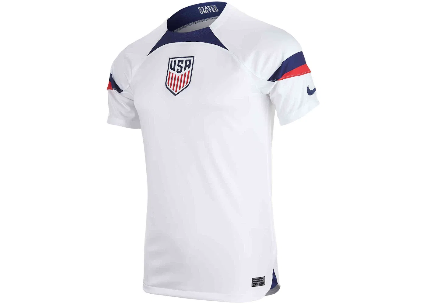 Мужская футбольная футболка с длинным рукавом Nike Jersey, White/Loyal Blue