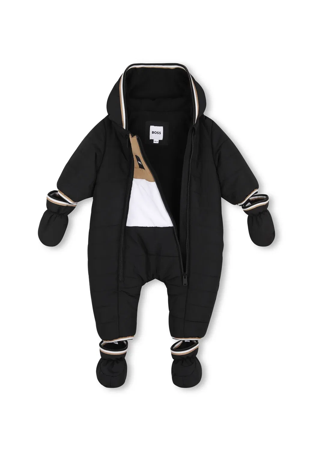 Детский комбинезон "все в одном" Boss Kidswear, Black