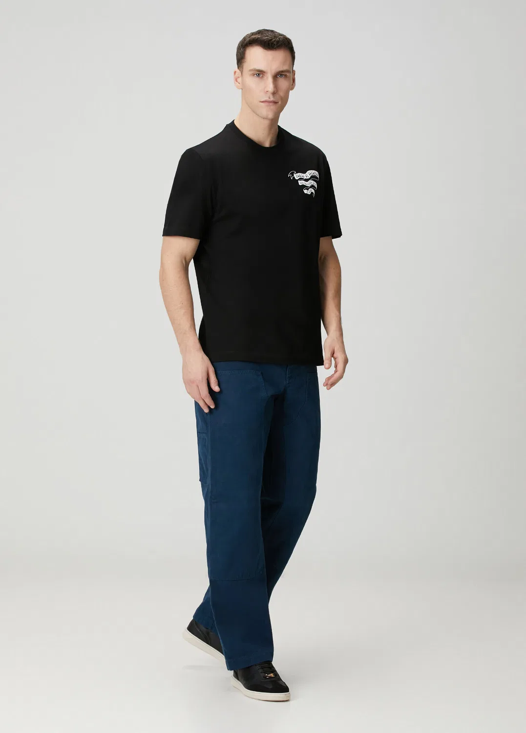 Футболка Regular Fit Versace, черный — фото 2