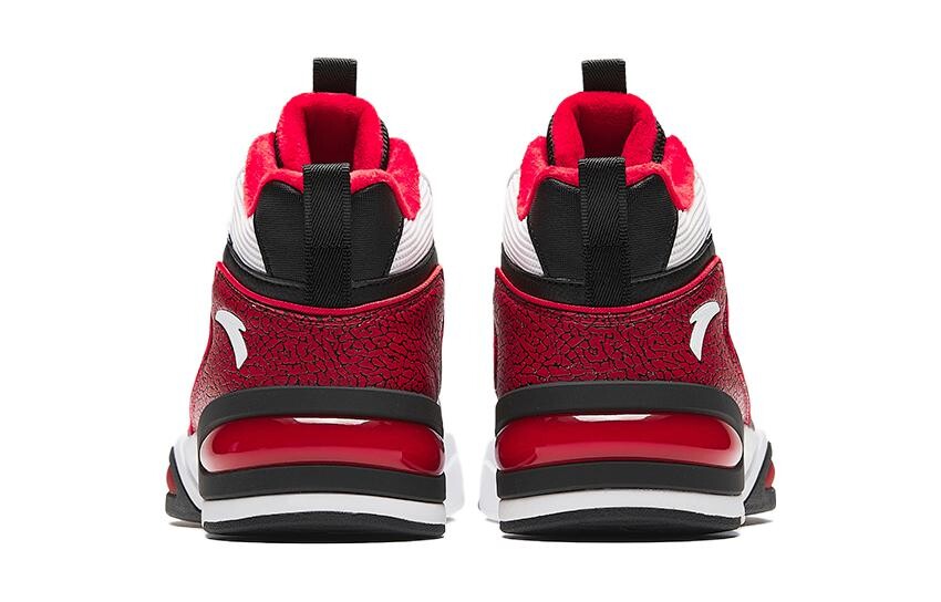 Детские баскетбольные кроссовки GS Low-top черные/белые Anta Kids, черный/белый — фото 4