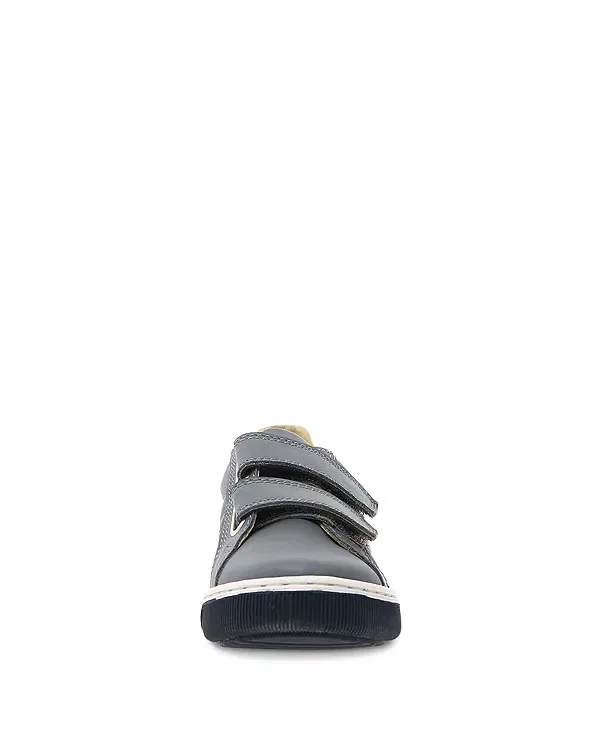 Детские кроссовки для мальчиков кожаные Nume Vl Sneakers Naturino, Celeste/White — фото 3
