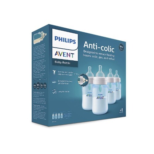 Бутылочки для кормления Philips Avent Anti-Colic, голубой — фото 3