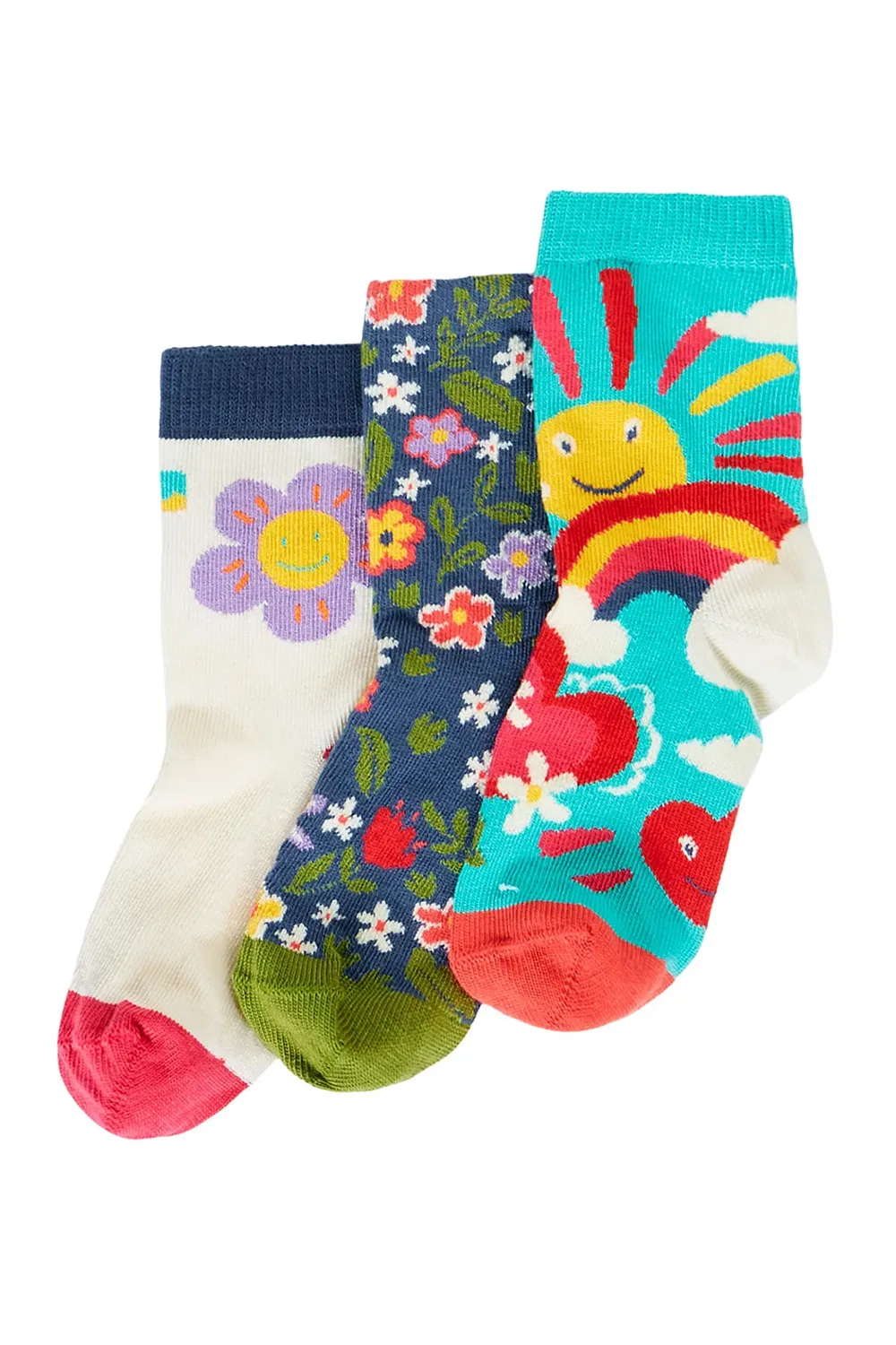 Детский комплект носков Rock My Socks Frugi, Multi