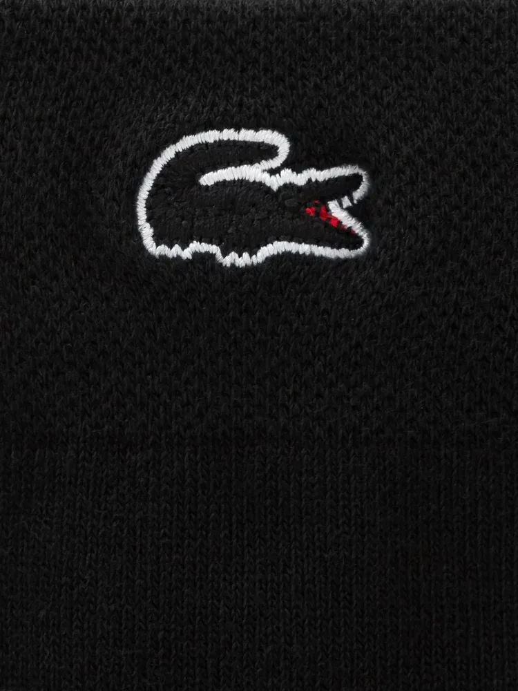 Носки женские LACOSTE Basic Pique Socks, черные — фото 2