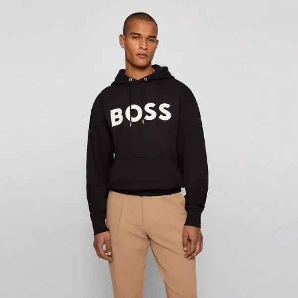 Худи с большим логотипом, 50485316, Boss
