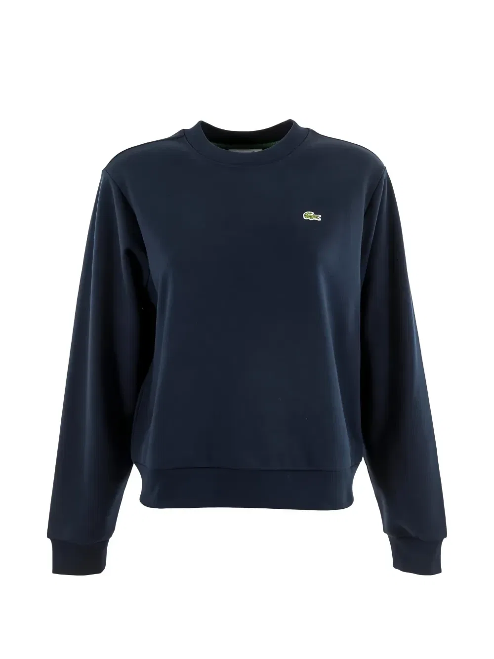 Свитер с логотипом-нашивкой Lacoste, синий