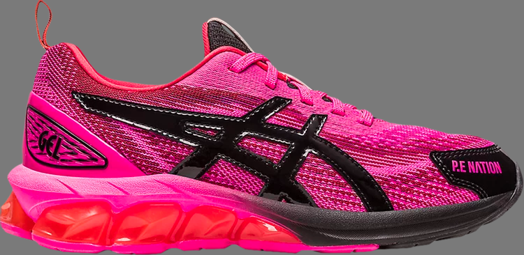 

Кроссовки p.e nation x wmns gel-quantum 180 7 'pink glow black' Asics, розовый