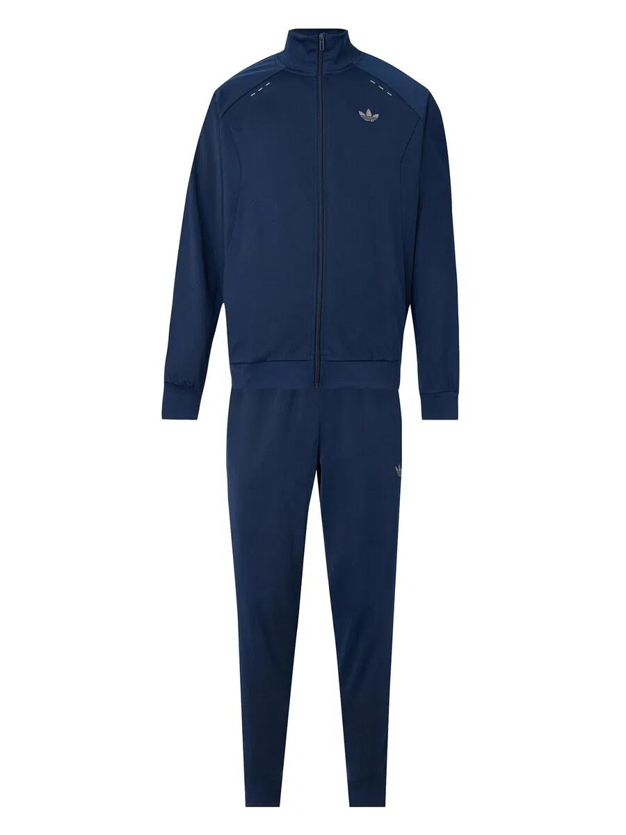 Спортивный костюм ADIDAS ORIGINALS 'TECH ESS' темно-синего цвета