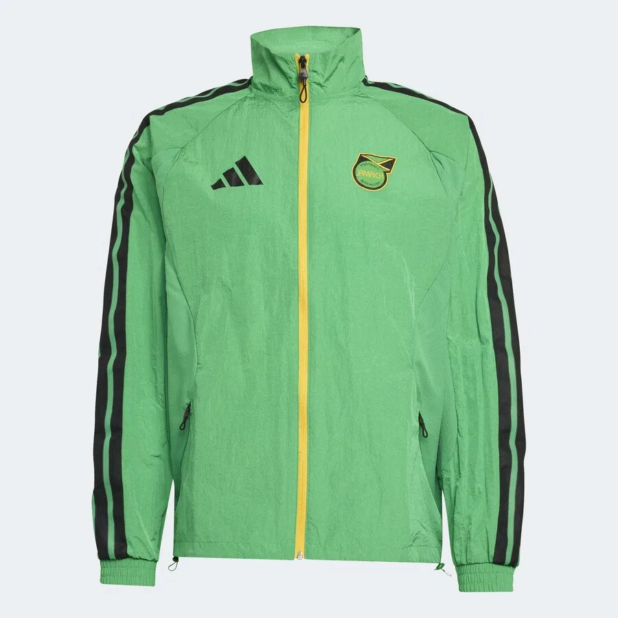 Спортивная куртка ADIDAS PERFORMANCE 'Jamaika x Bob Marley' зеленого цвета — фото 4