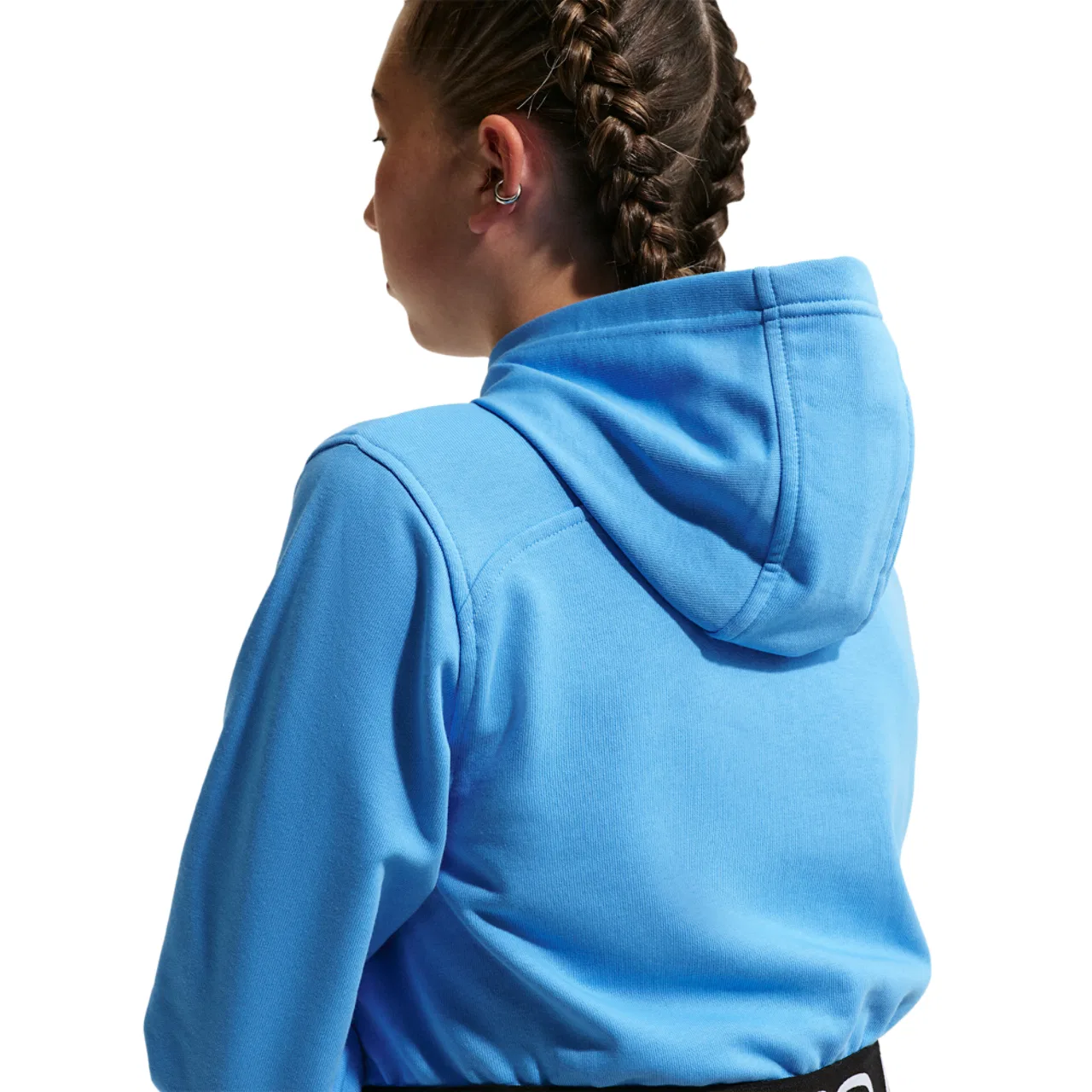 Худи для мальчиков Full-Zip Fleece Dri-FIT Nike, цвет University Blue/University Blue/Black — фото 2