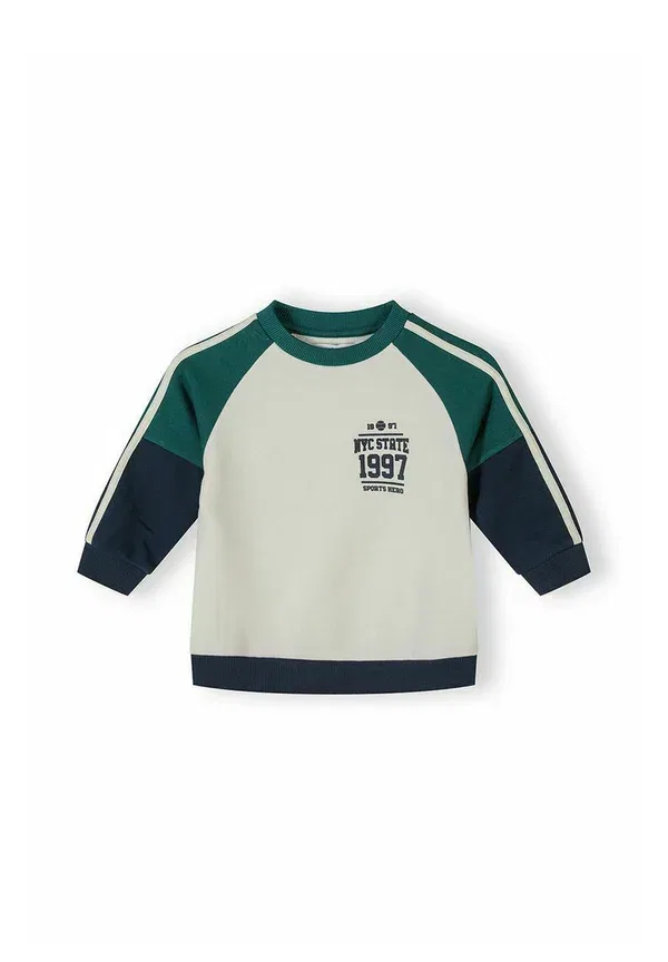 Спортивный костюм с принтом Set Minoti, Navy, Cream, темно-синий/кремовый — фото 3