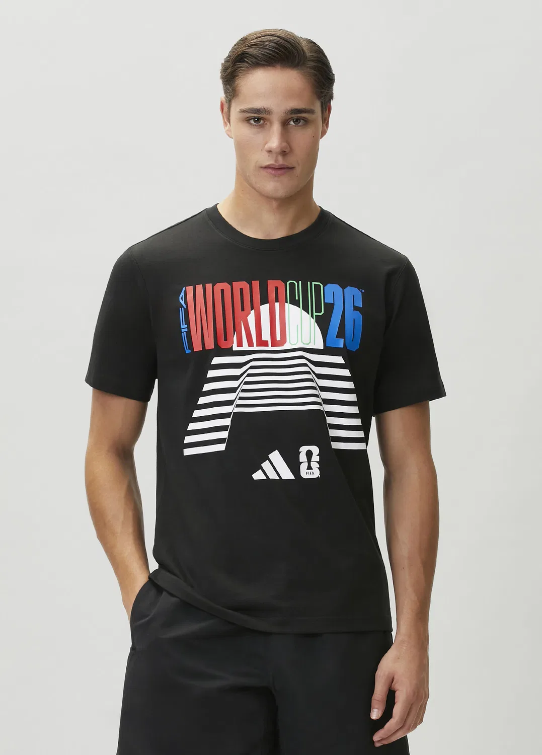 Футболка FIFA World Cup 26 Tour Adidas, черный