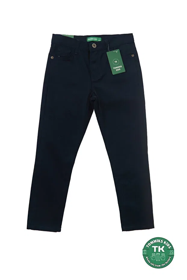 Детские брюки для мальчиков классические Tommiks Kids, Navy Blue