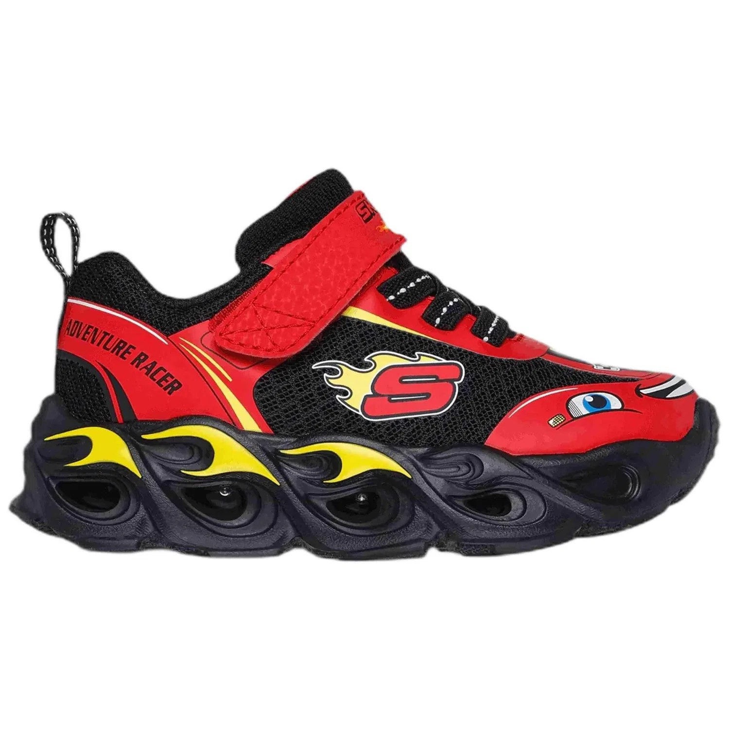 Детские кроссовки для мальчиков с принтом 402306NRDBK Skechers, Schwarz